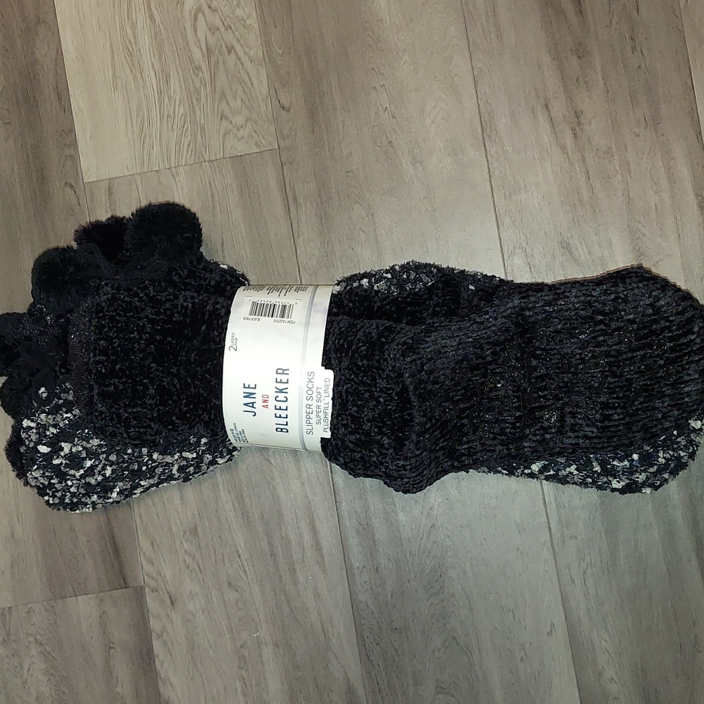 NWT Slipper Socks - 2 PAIR!